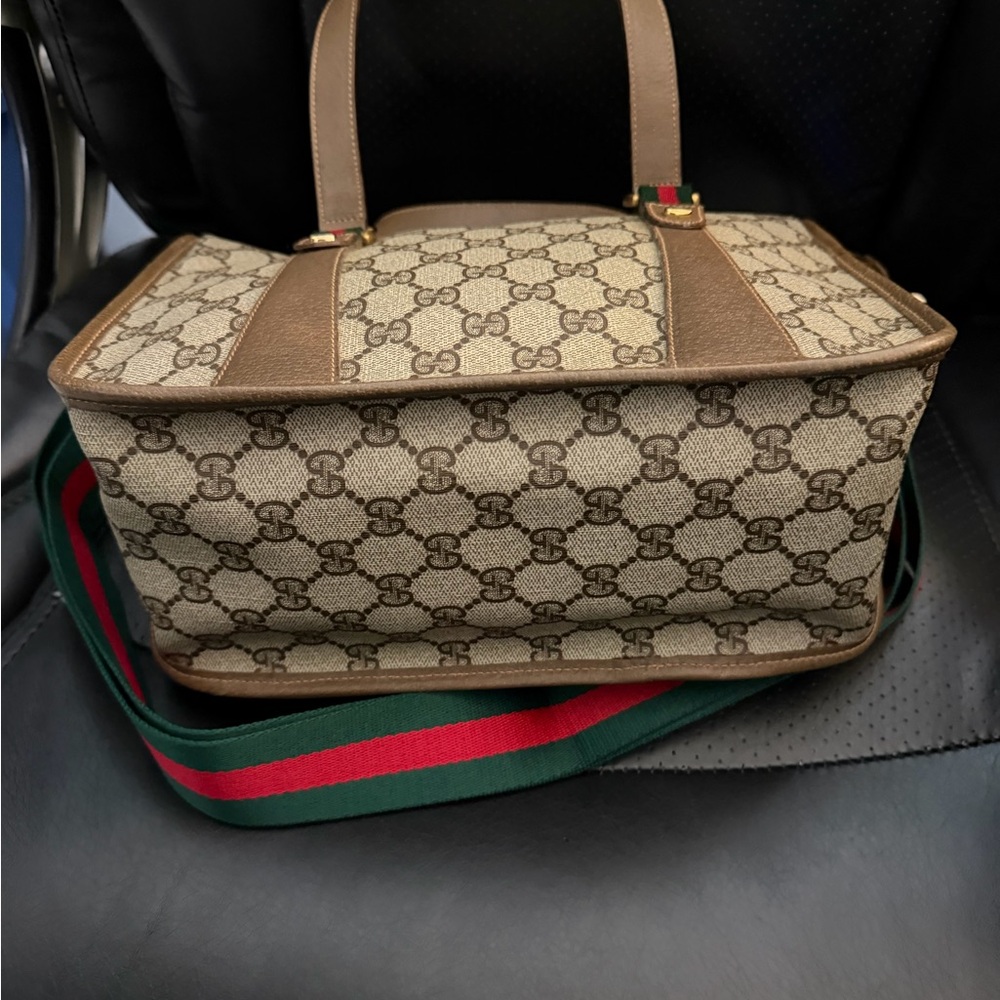 Gucci Vintage 2 Way Coated Canvas Monogram - Picture 5 of 14